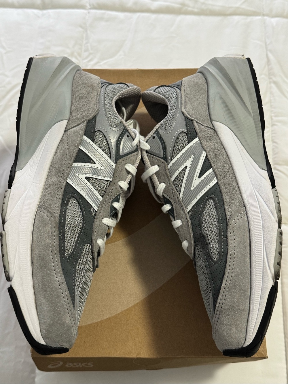 New Balance Made in USA 990v6 grey with white - Picture 6 of 7